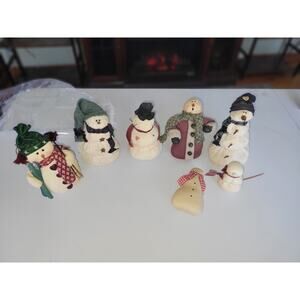 Vintage Snowman Christmas Lot 9